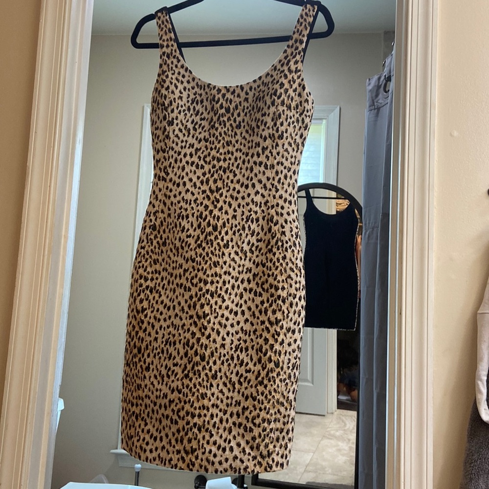 Sexy leopard print Diane Von Furstenberg Dress